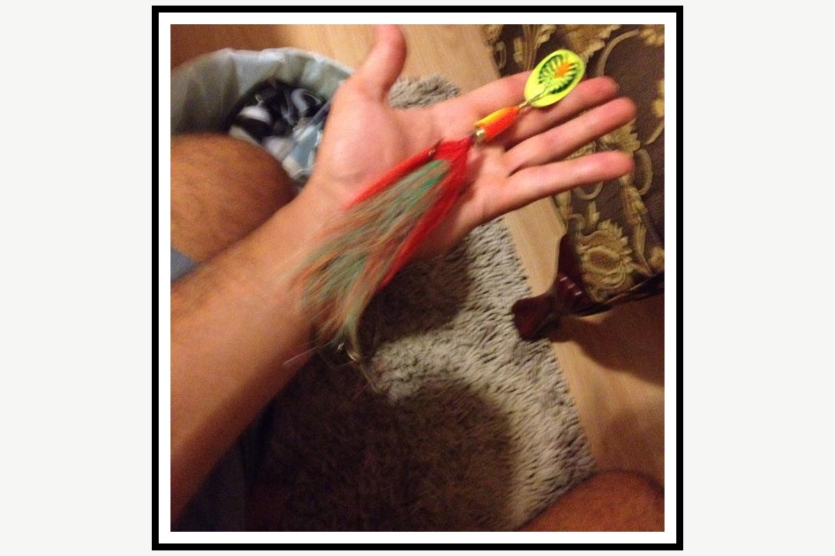 Real Hair Jig fishing lure example