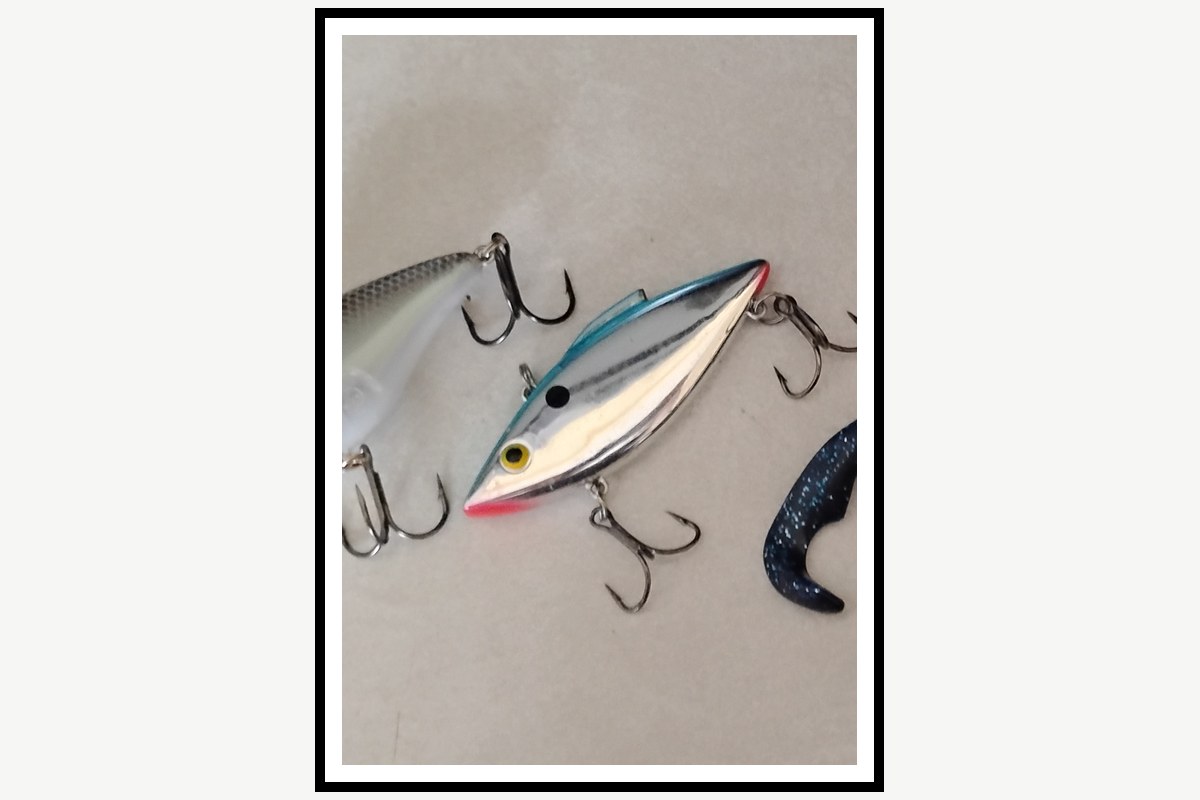 Real Lipless Crankbait fishing lure example