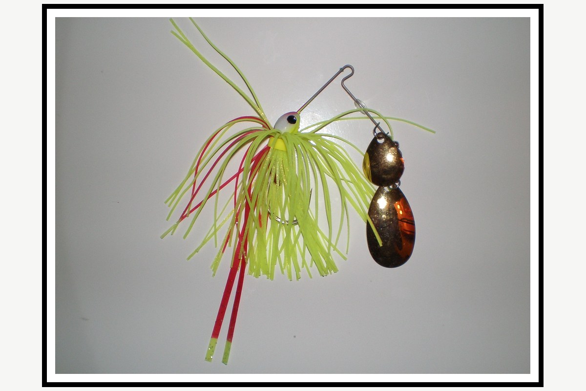 Real Spinnerbait fishing lure example