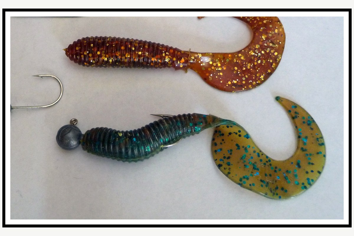 Real Swim Jig fishing lure example