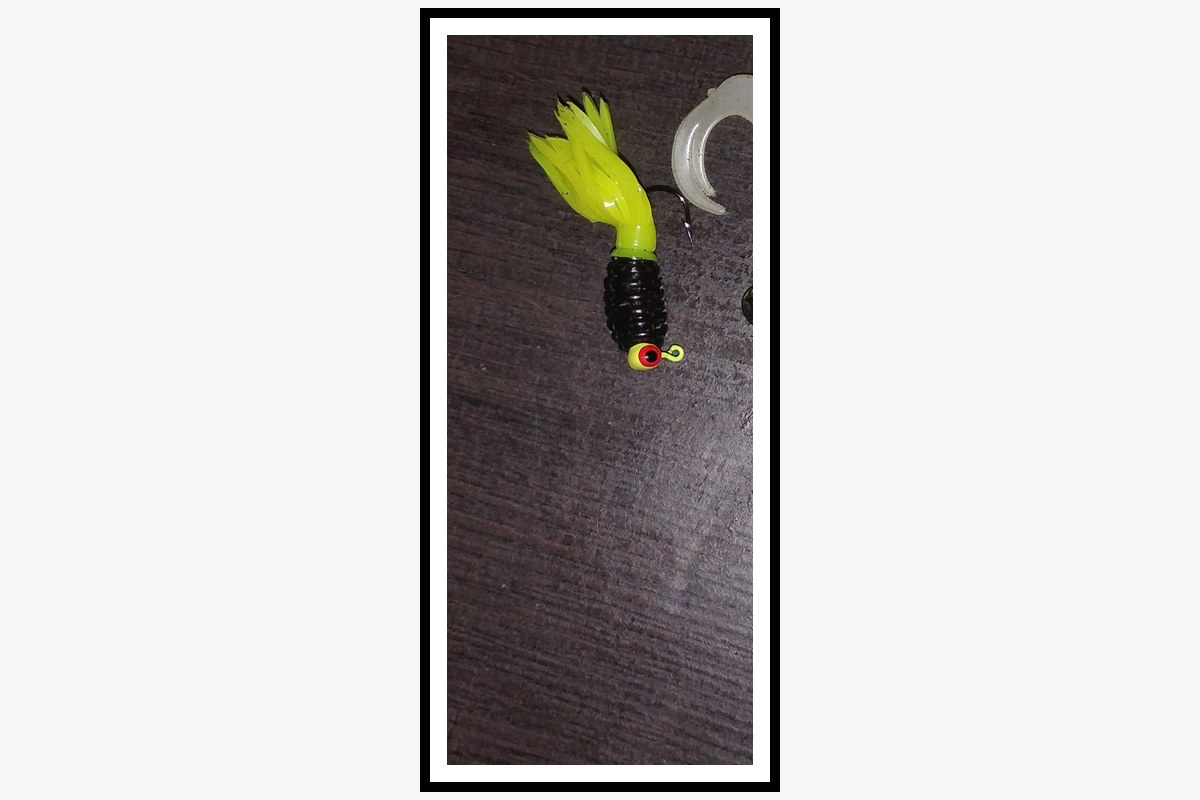 Real Tube Bait fishing lure example